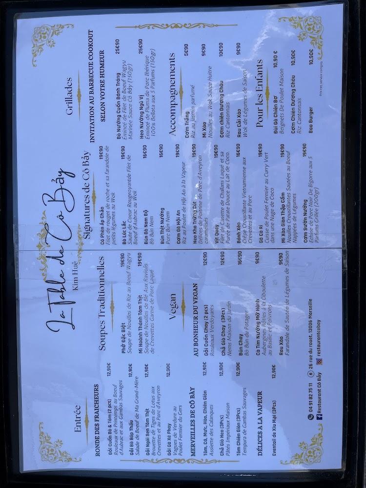 Cô Bày - Menu Image 4